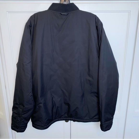 The North Face Mens Jester Reversible Quilted Bomber Jacket Medium Black Blue - Picture 5 of 16